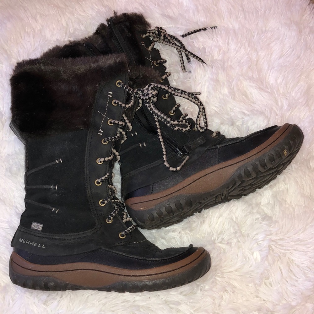 Merrell Decora Prelude Waterproof Winter Leather Boots